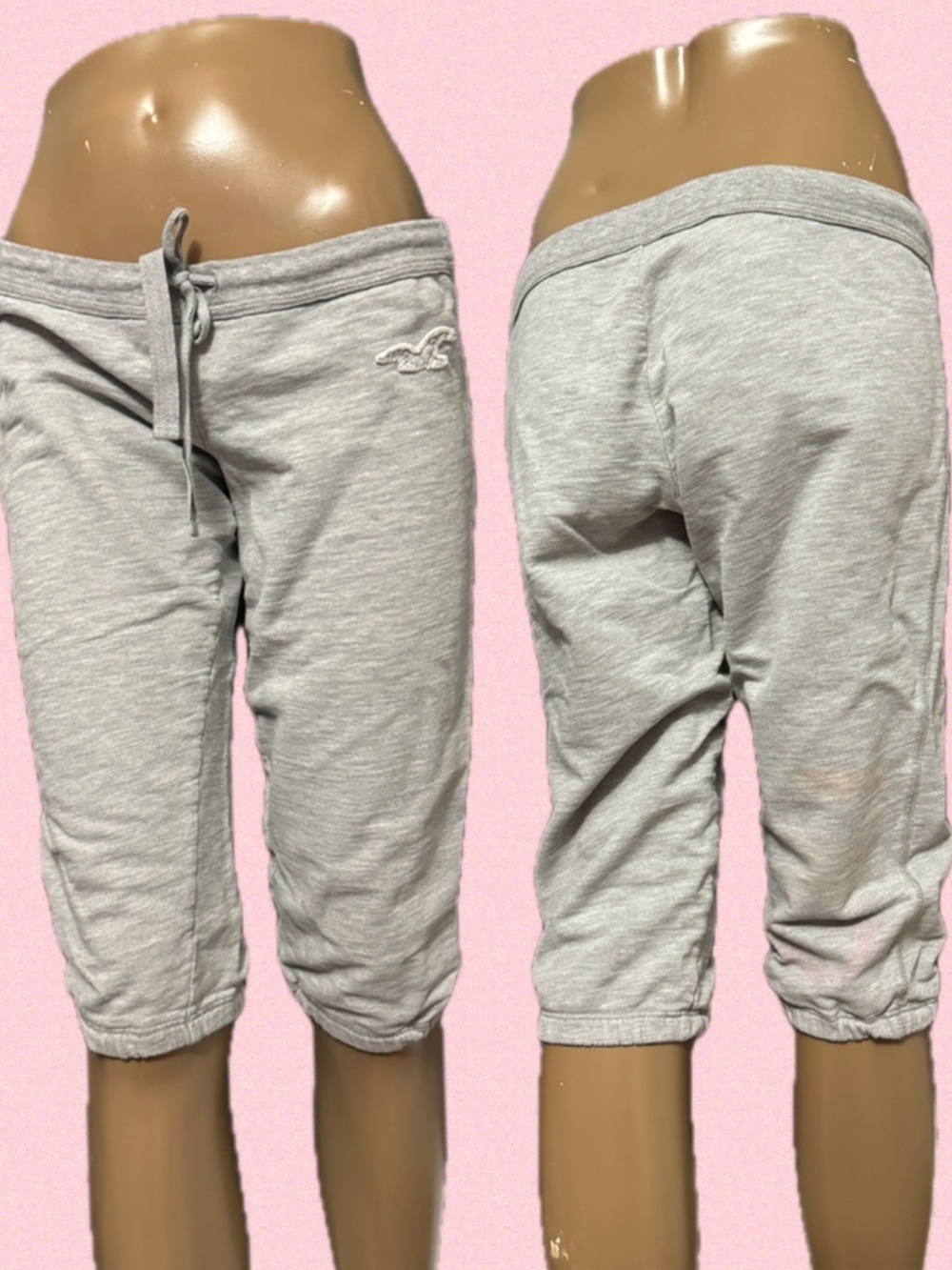 Hollister Vintage Y2K Sweatpant Capris